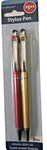 E-circuit Stylus Pen And Ballpoint Combined 2 Piece, Red Gold New. Price: $9.99.